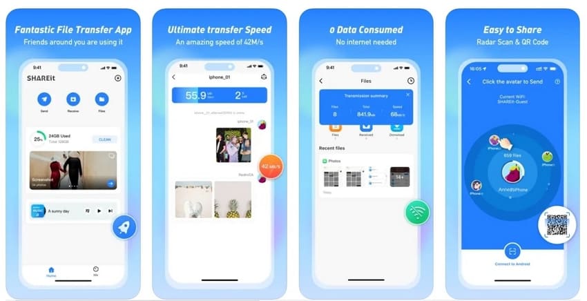 shareit app for file transfer