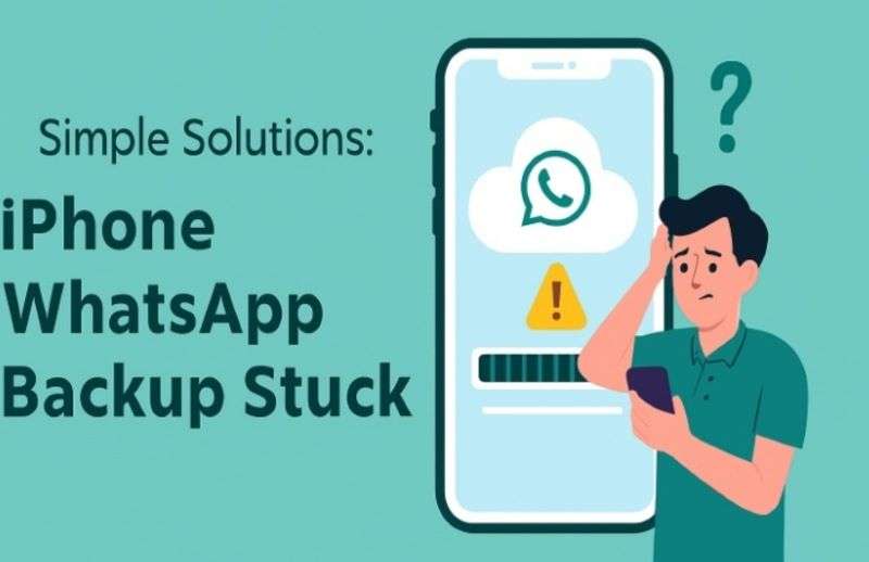 fix iPhone WhatsApp backup stuck