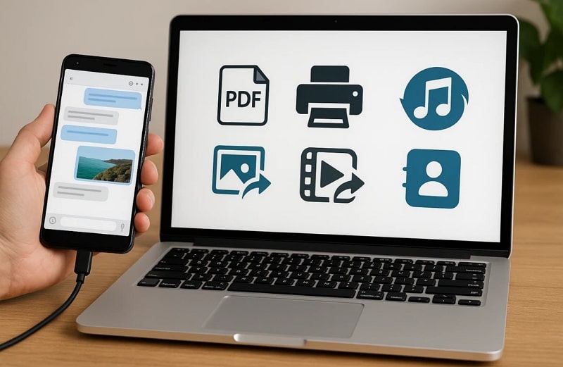 features of droid transfer