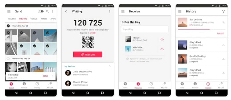 send anywhere data moving app