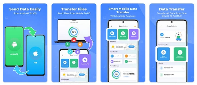 smart mobile data transfer app
