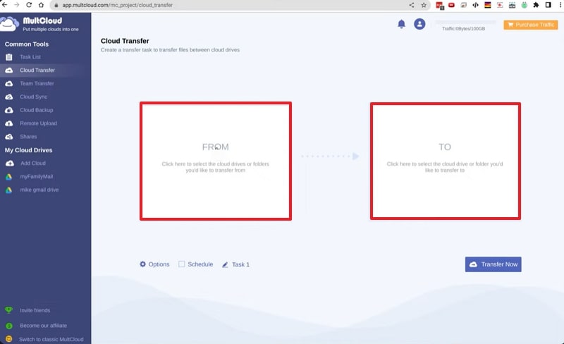 add both google drive accounts