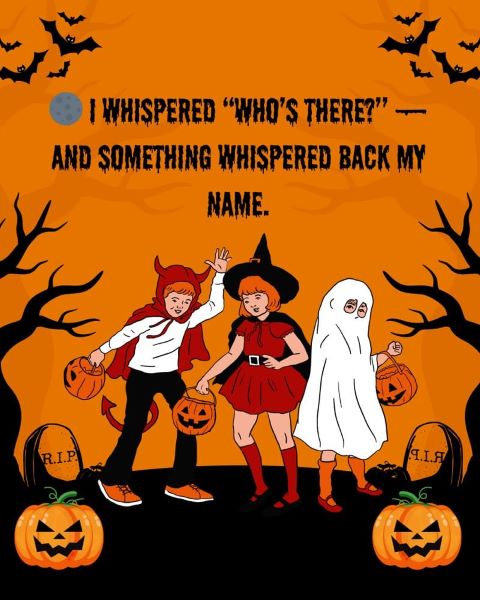 scary halloween whatsapp status