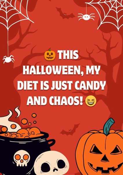 funny halloween whatsapp status