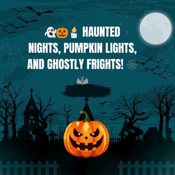 halloween emoji status idea