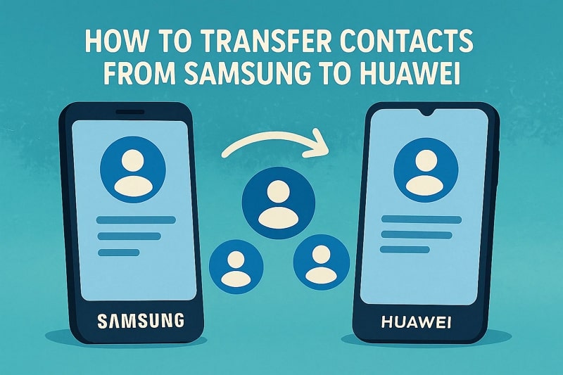 transfer contacts from Samsung to huawei