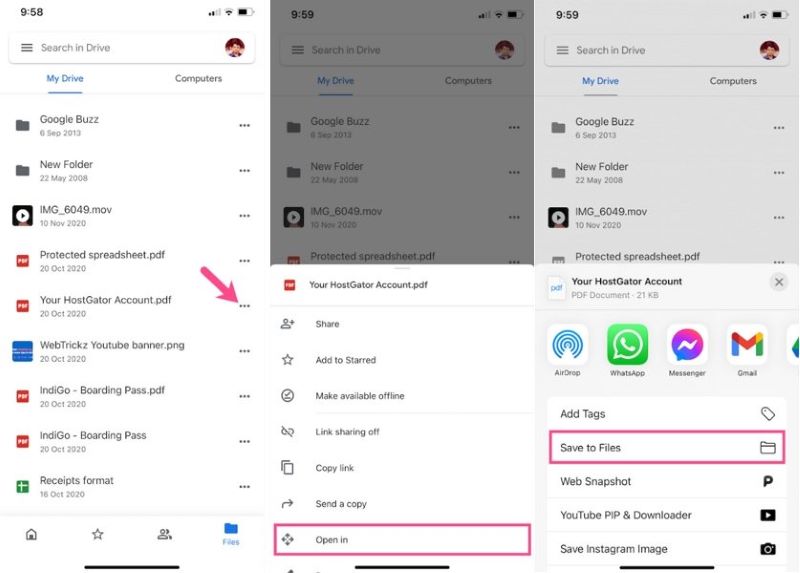 download photos iphone 17 pro max
