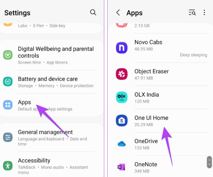 reset home screen layout