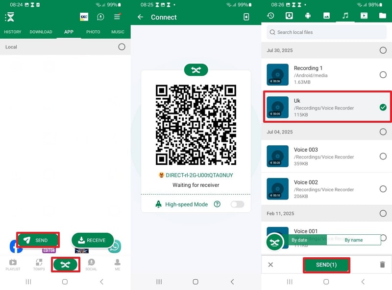 prepare qr code on android
