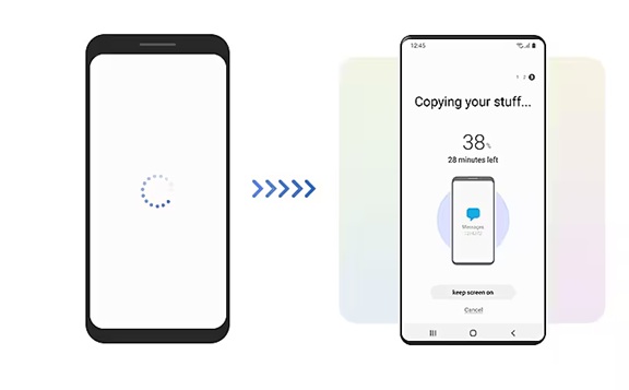 samsung smart switch transfer process