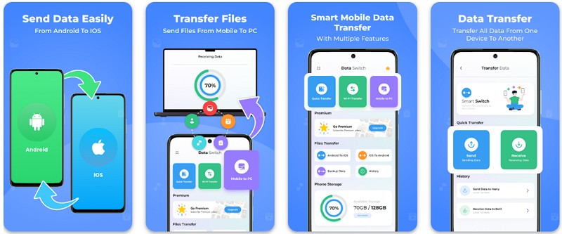 smart mobile data transfer app