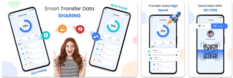 transfer all data app