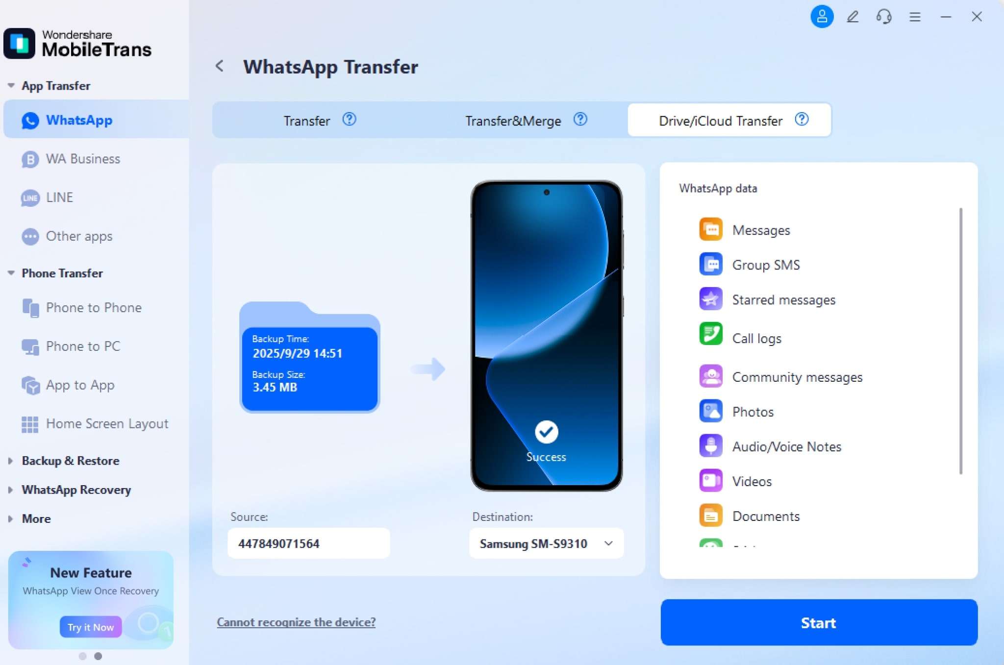 whatsapp restore from icloud complete