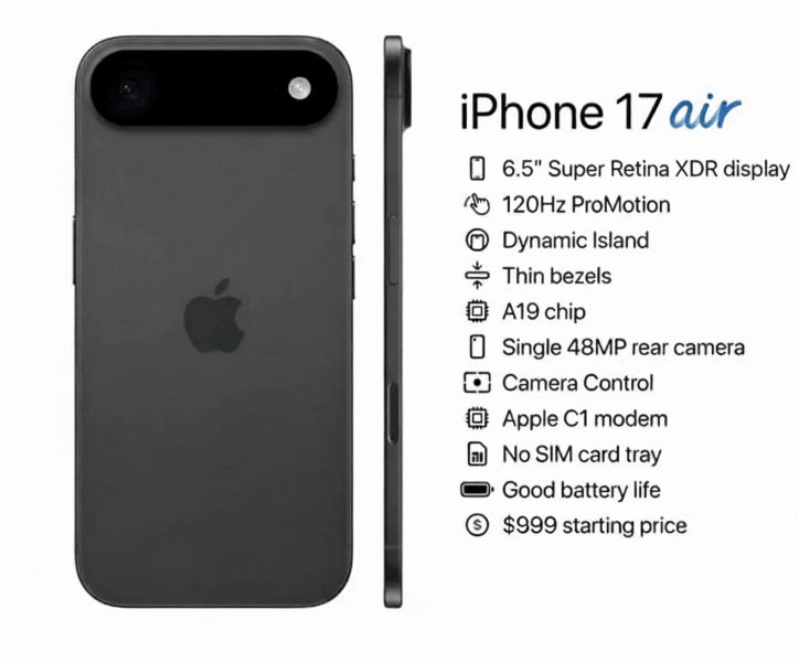 iphone 17 air