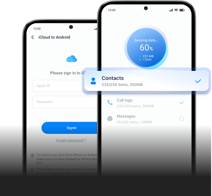 transfer photos from icloud to phone