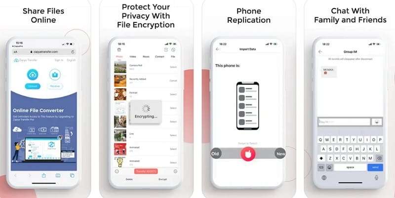 zapya phone transfer app
