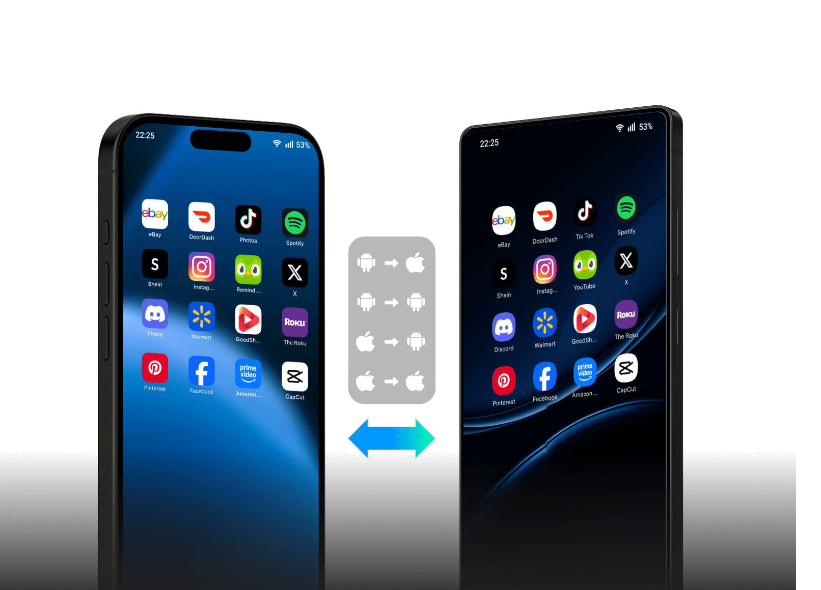 transfer apps from phone to phone