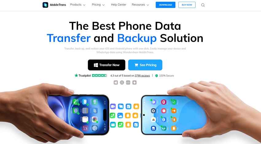mobiletrans chat backup & restore