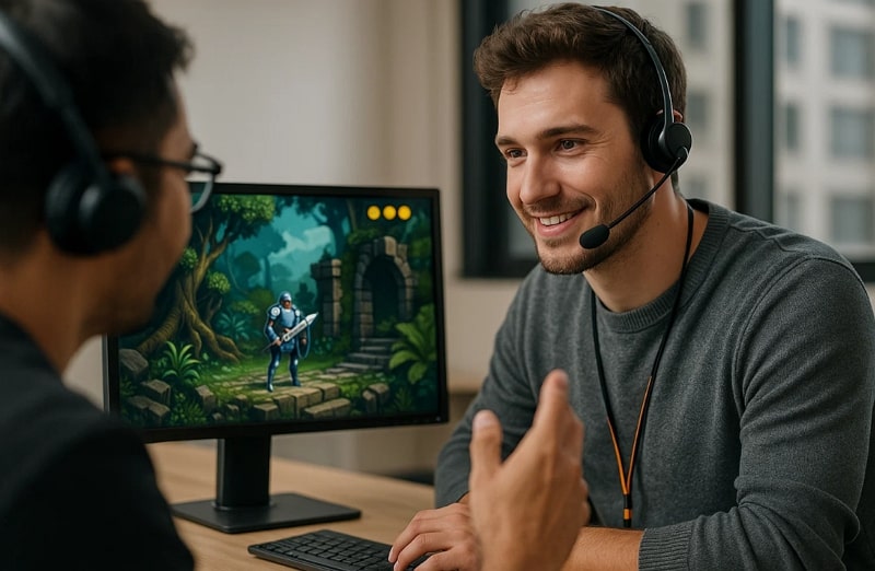 contact game support team