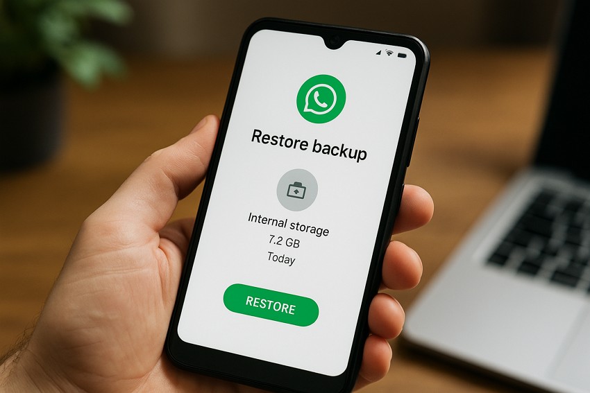 whatsapp backup local storage