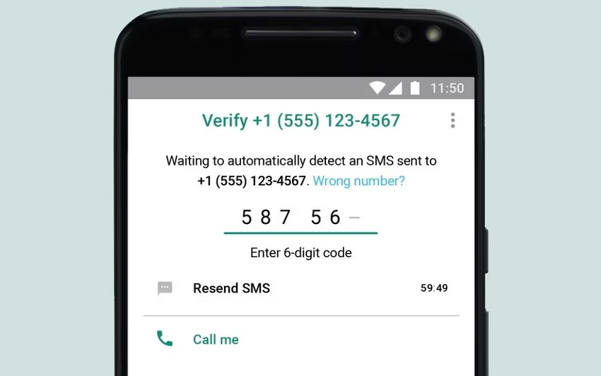 verify phone number