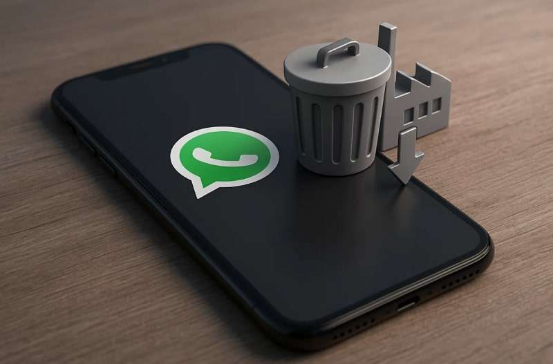 whatsapp data after a factory reset