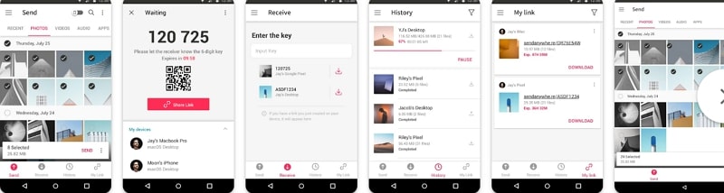 send anywhere migration app