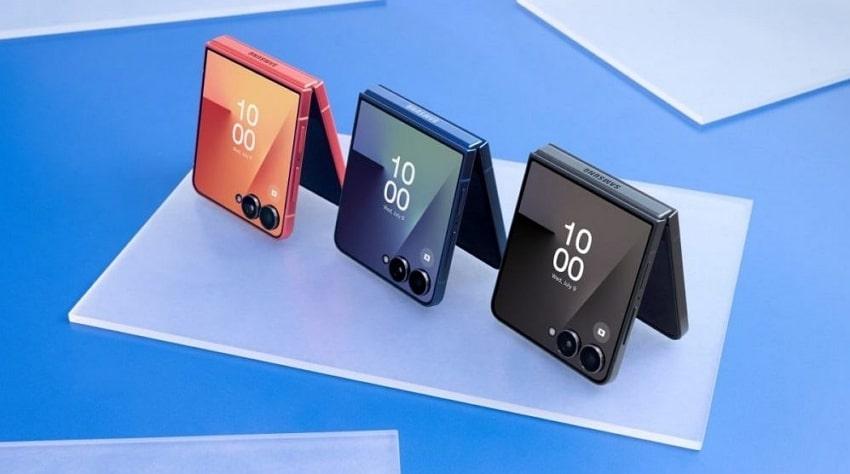 colors of samsung z flip 7