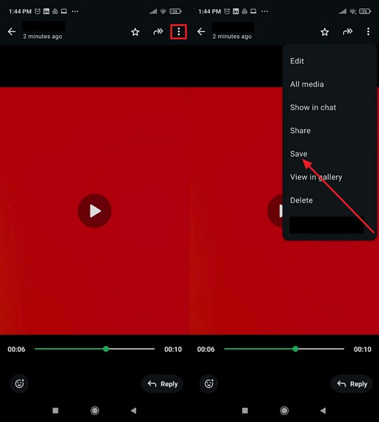 download whatsapp iphone video to android