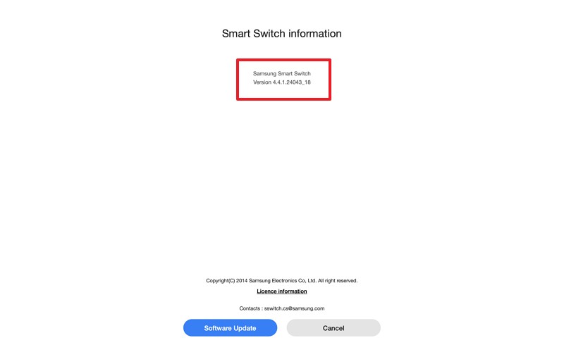 smart switch version check
