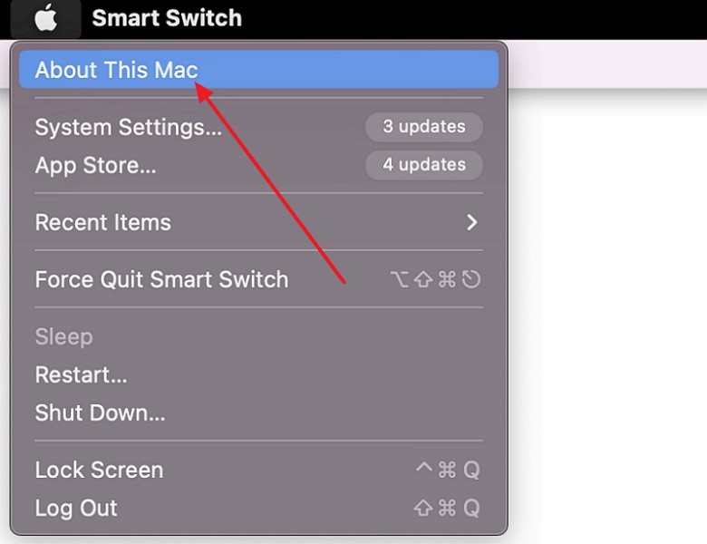about this mac choose