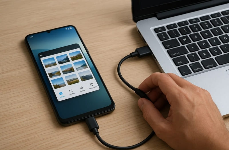 local backup of android