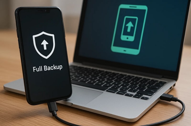 full backup of android