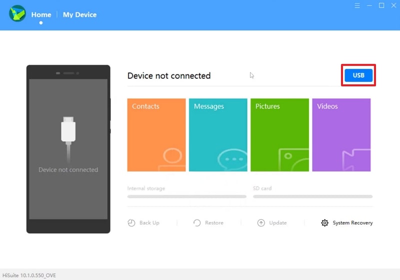 connect android to pc