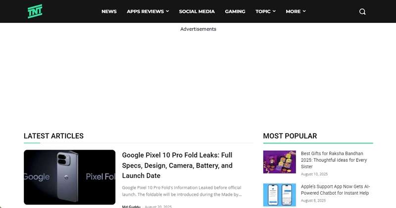 what is technewztop tracker