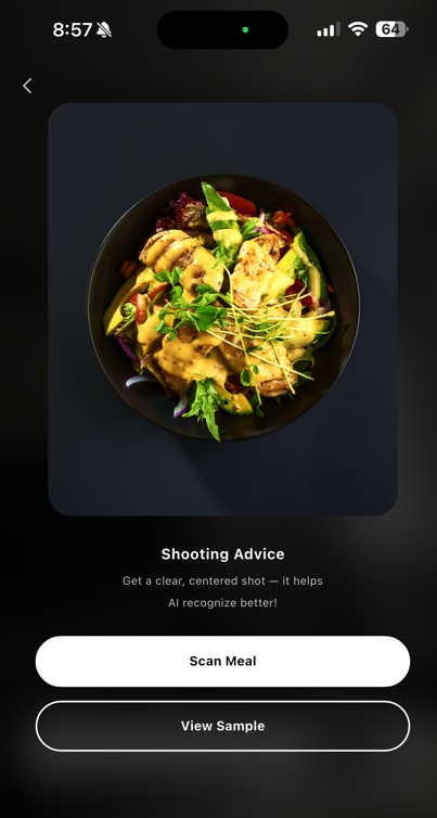 calbye app scan food