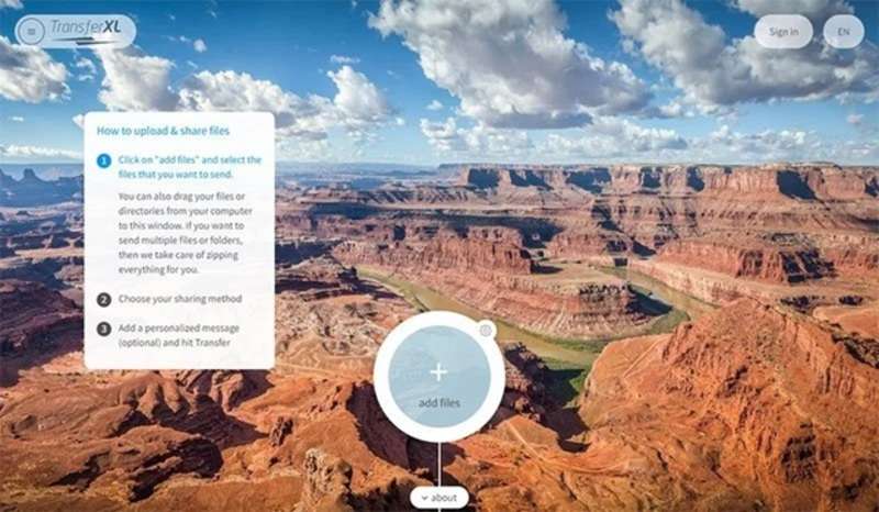 transfer xl transfernow alternative