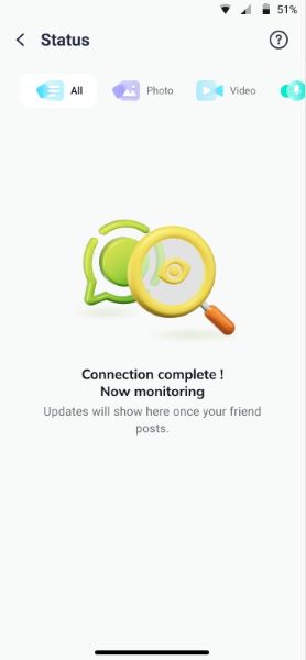 link your whatsapp to monitor status