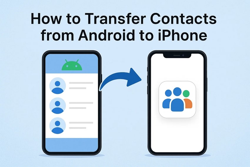 transfer contacts android to iphone guide