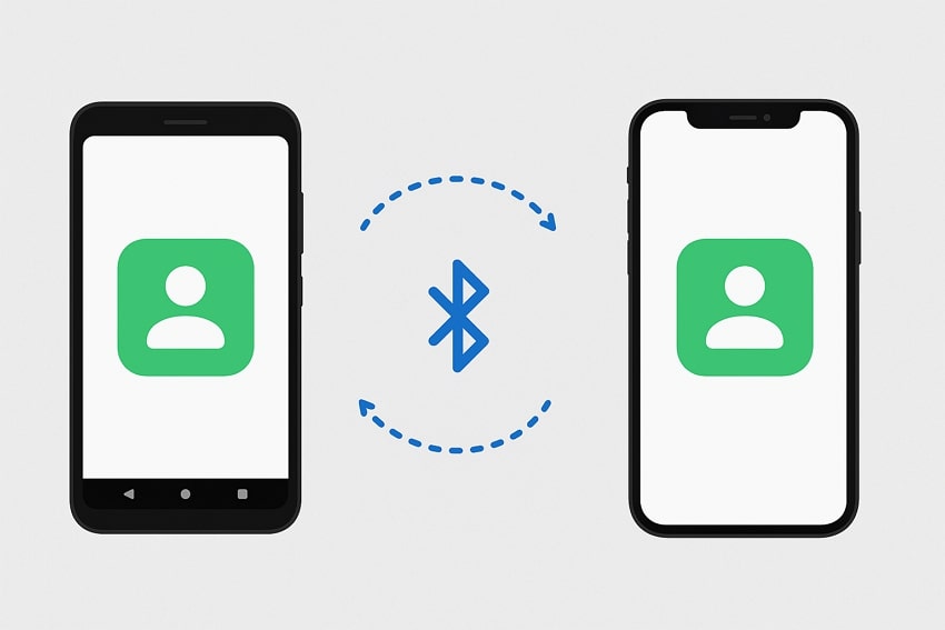 transfer contacts using bluetooth possibility