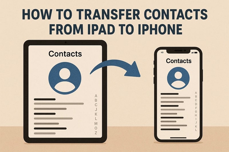 guide to move ipad contacts to iphone
