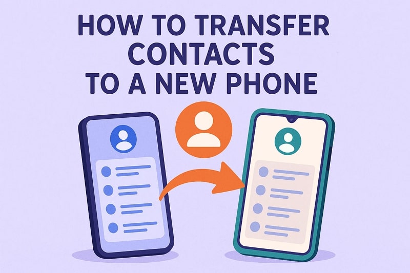 guide to move contacts to a new phone