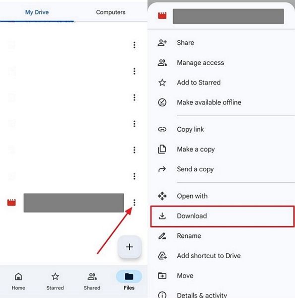 download iphone data to huawei from google drive