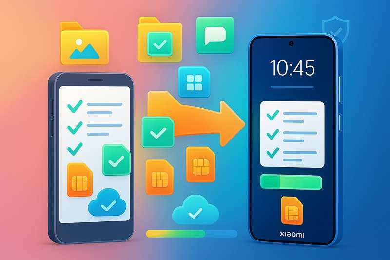 preparations to move data