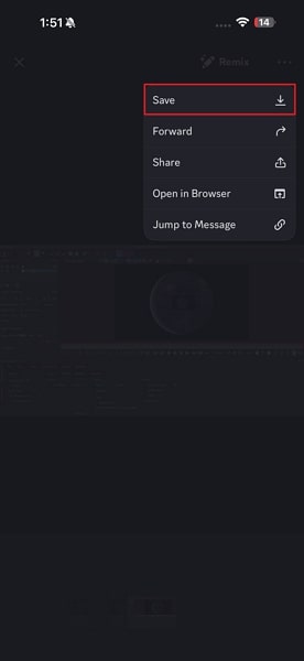 choose save image to download photo