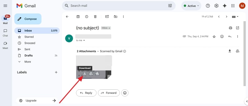 export photo to your pc