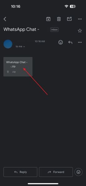 download whatsapp chat file new phone
