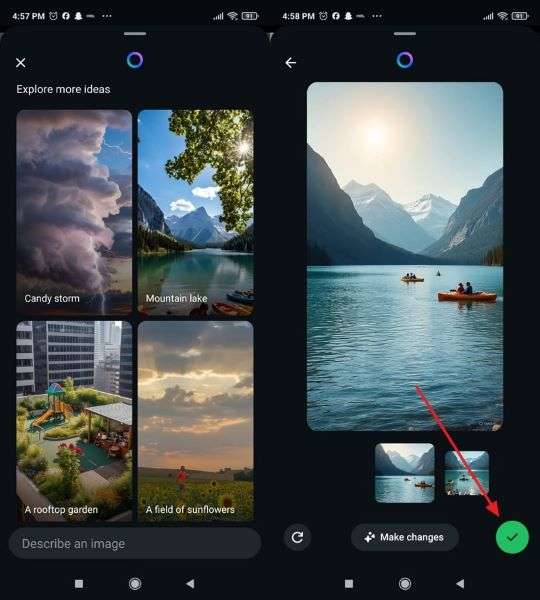 generate ai calls background