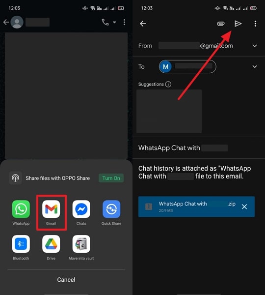 move whatsapp business