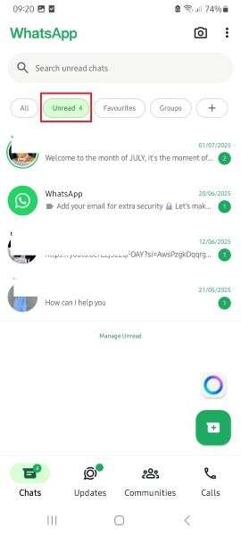 whatsapp chat settings android